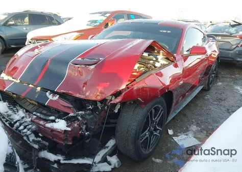 2018 Ford Mustang Gt z USA, uszkodzony, nr VIN 1FA6P8CF8J5183582